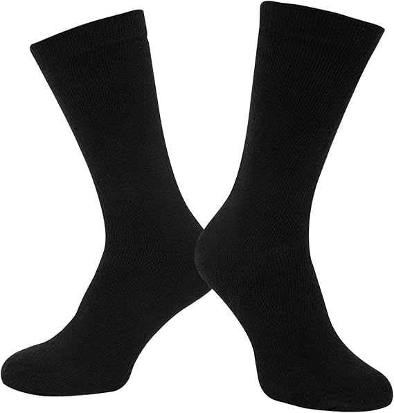 Men's Thermal Winter Boot Socks, 3 Pairs