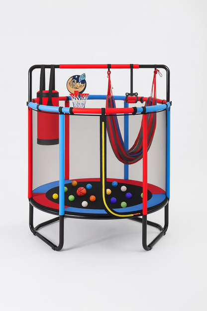 🎁 Holiday Deluxe Gift! Multi-Function Kids Indoor/Outdoor Fun Center