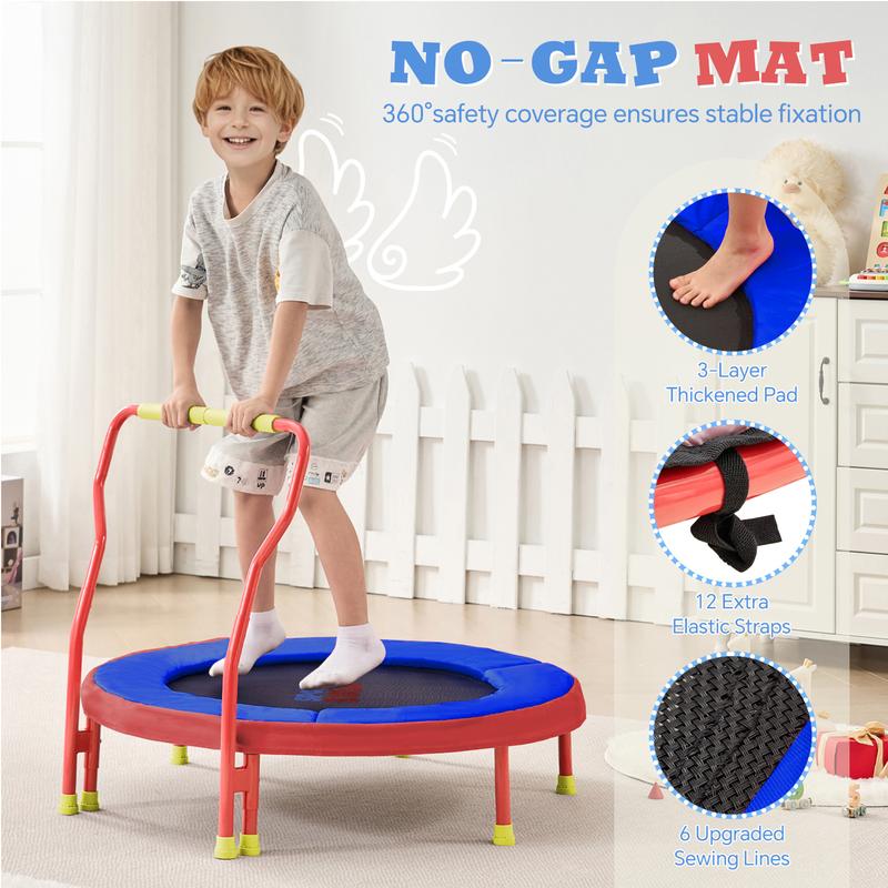 36'' Toddler Indoor Fitness Jumper, Focused on Safety