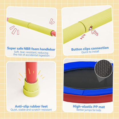 36'' Toddler Indoor Fitness Jumper, Focused on Safety