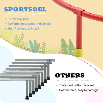 36'' Toddler Indoor Fitness Jumper, Focused on Safety