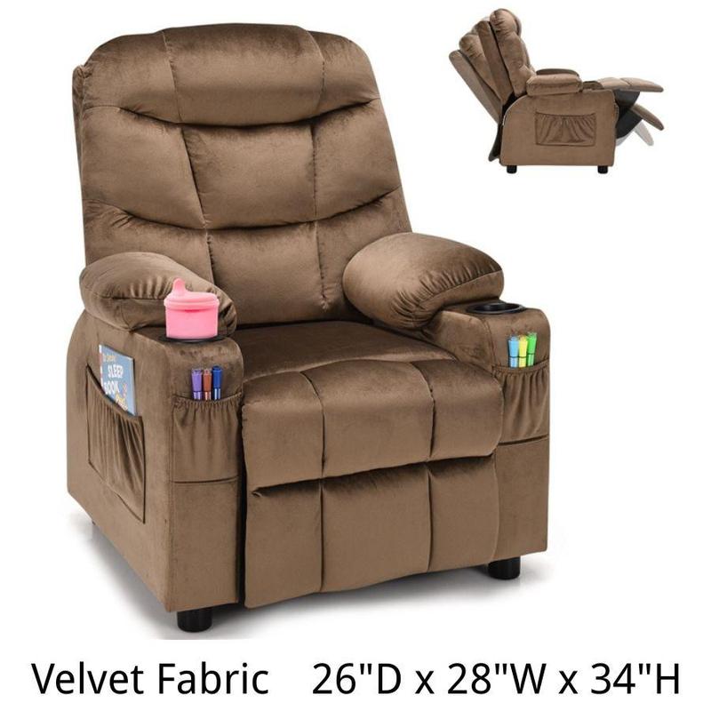 Kids Recliner Chair with Footrest