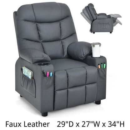 Kids Recliner Chair with Footrest