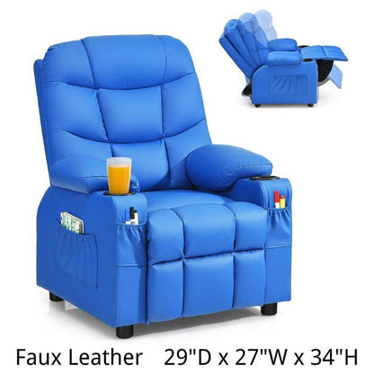 Kids Recliner Chair with Footrest