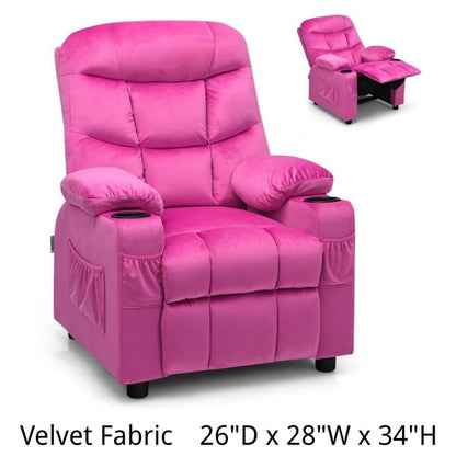 Kids Recliner Chair with Footrest