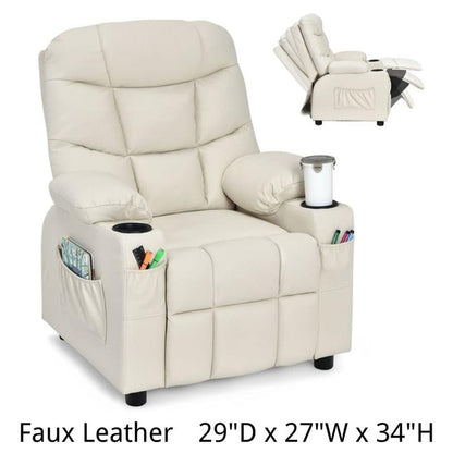Kids Recliner Chair with Footrest