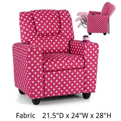 Kids Recliner Chair with Footrest