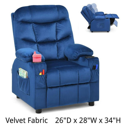 Kids Recliner Chair with Footrest