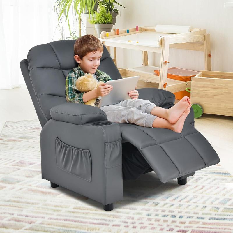 Kids Recliner Chair with Footrest