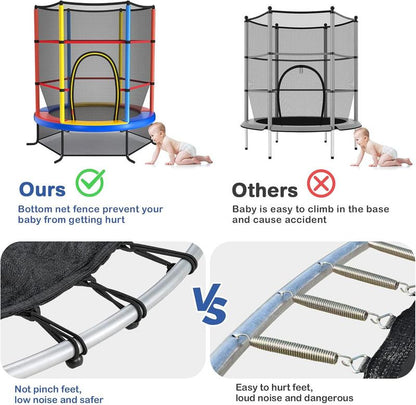55"/60" Children's Safe Play Jumper with No-Gap Design