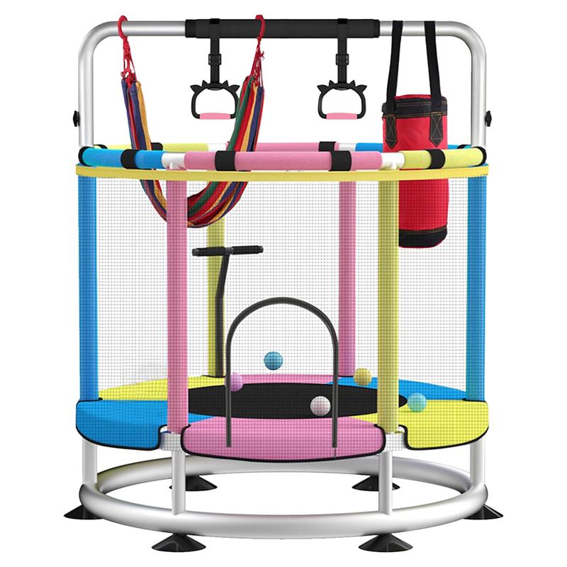 Children's Active Play Center with Basketball Fun