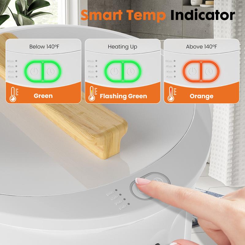 20L Towel Warmer, 4 Timer Settings