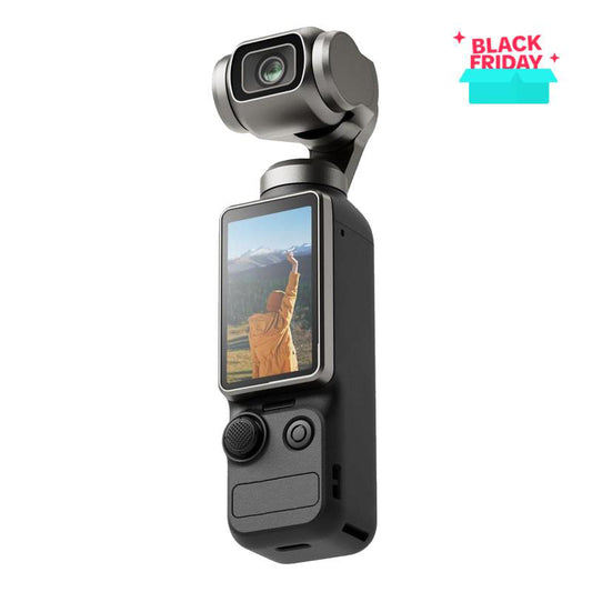 4K Camera, 3-Axis Stabilizer, Fast Focus