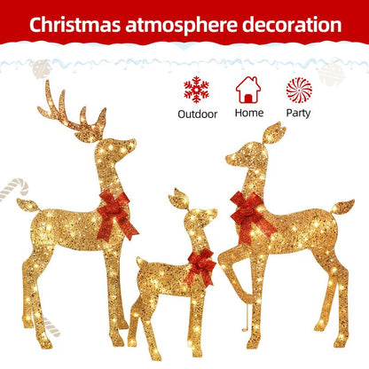 Large Outdoor LED Christmas Deer