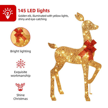Large Outdoor LED Christmas Deer