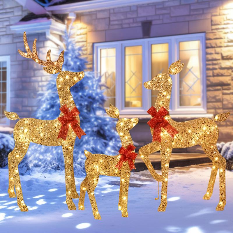 Large Outdoor LED Christmas Deer