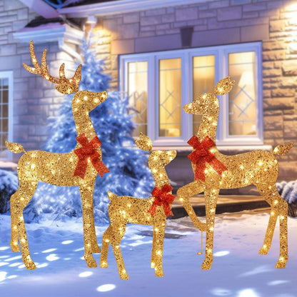 Large Outdoor LED Christmas Deer