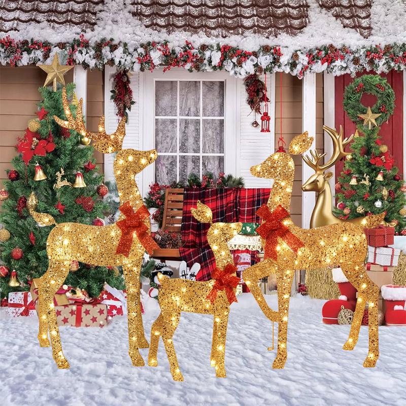 Large Outdoor LED Christmas Deer
