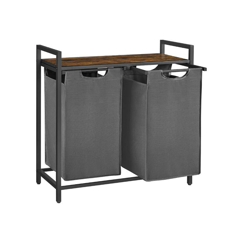 Laundry Basket with Storage, Removable Bags