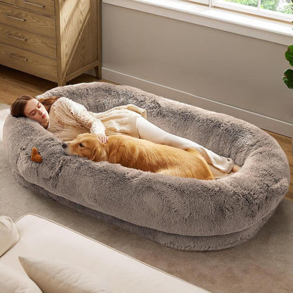 Luxury 3-in-1 Warm Foldable Dog Bed