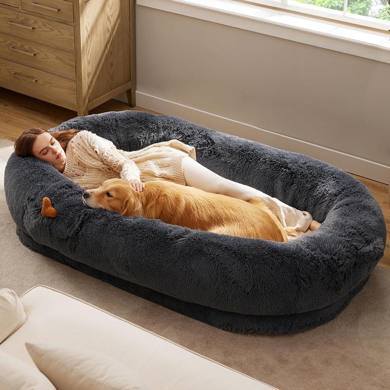 Luxury 3-in-1 Warm Foldable Dog Bed