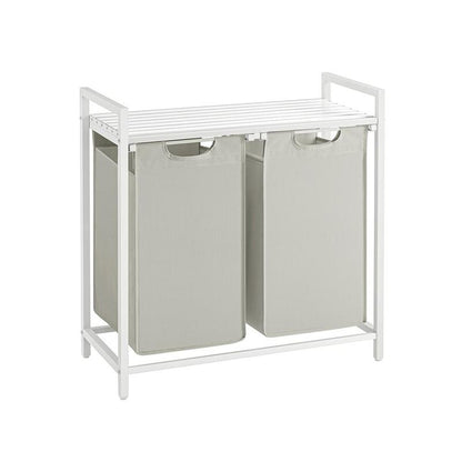 Laundry Basket with Storage, Removable Bags